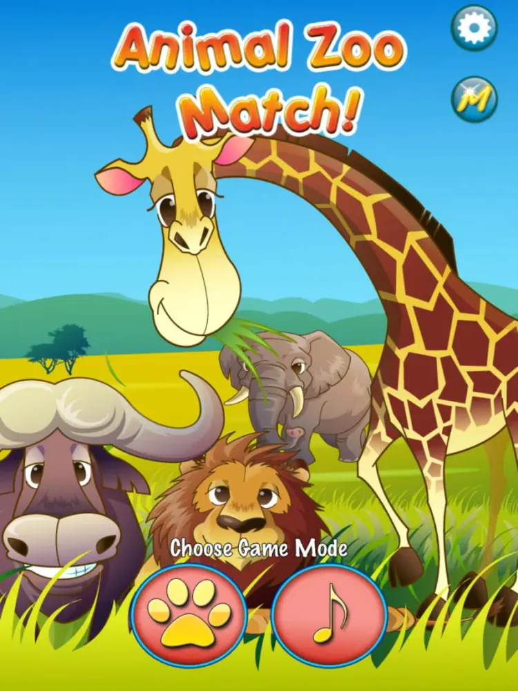 Animal Zoo Match for Kids & Family iPad  Ekran Görüntüleri