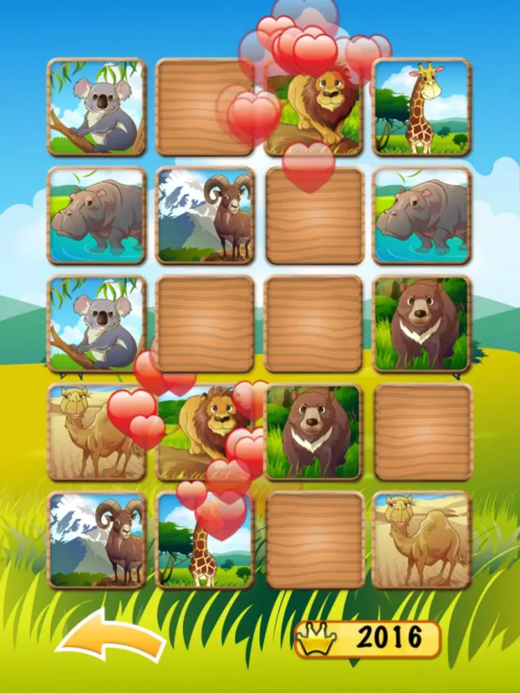 Animal Zoo Match for Kids & Family iPad  Ekran Görüntüleri
