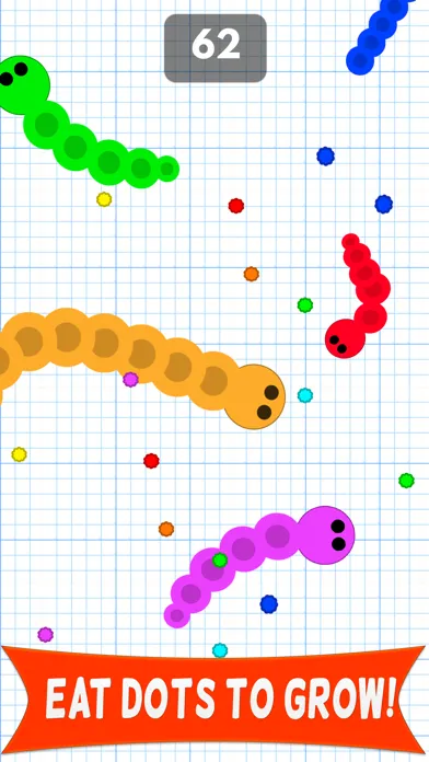 Zrzuty ekranu Eat Snakes - Crazy Worm Arena