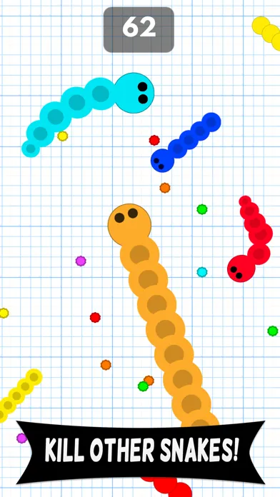 Zrzuty ekranu Eat Snakes - Crazy Worm Arena
