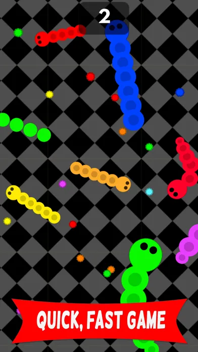 Zrzuty ekranu Eat Snakes - Crazy Worm Arena