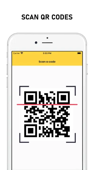 Zrzuty ekranu Minimo QR: Scanner & Generator