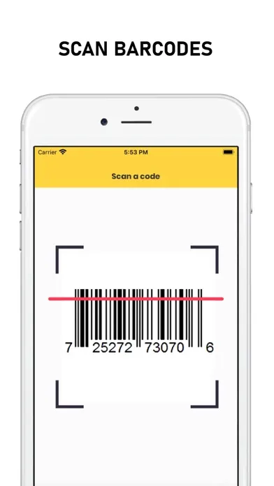 Zrzuty ekranu Minimo QR: Scanner & Generator