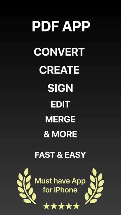 PDF App: Convert, Create, Sign স্ক্রিনশট