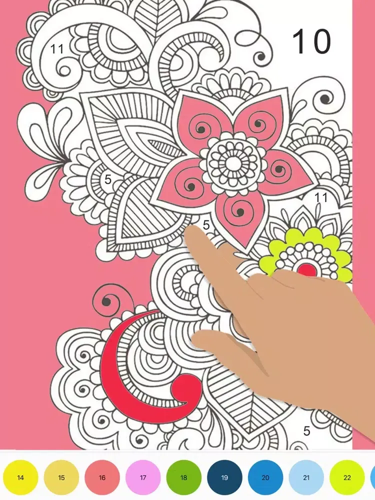 Скриншоты Color By Number Book iPad 