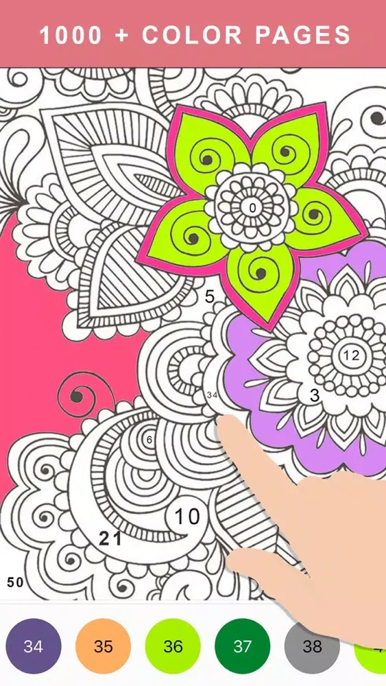 Скриншоты Color By Number Book