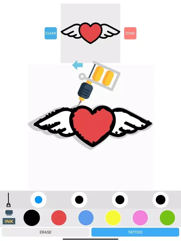 Tattoo Ink iPad 應用截圖