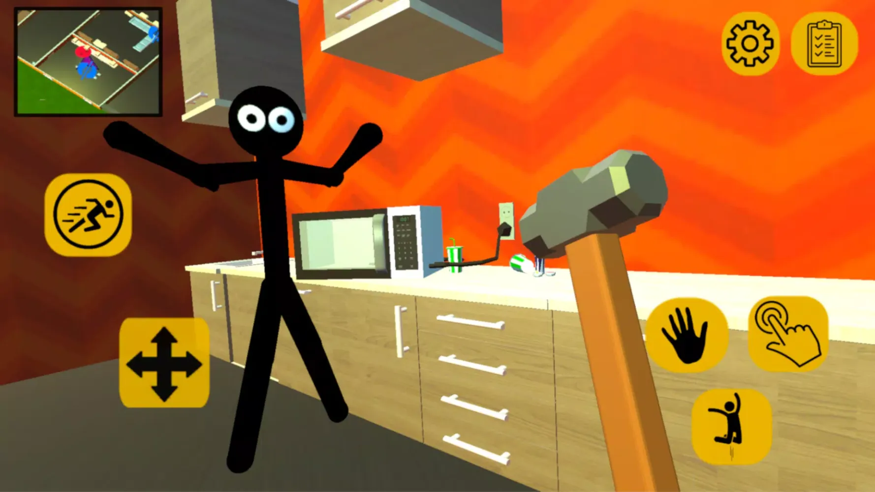 Stickman Neighbor Scary Secret Screenshots