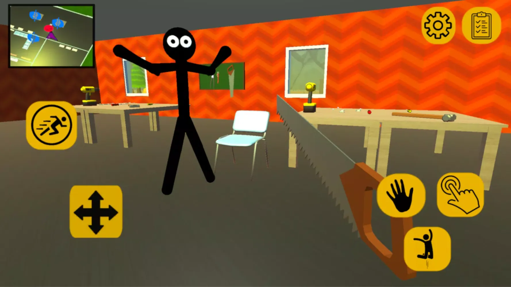 Stickman Neighbor Scary Secret Screenshots