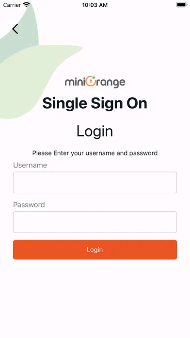 تصاویر miniOrange SSO Portal v1.0