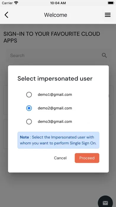 تصاویر miniOrange SSO Portal v1.0