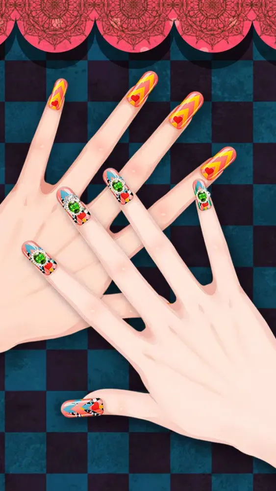 Capturas de tela do Hands&Nail - girls games