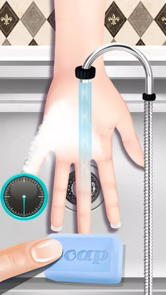 Capturas de tela do Hands&Nail - girls games