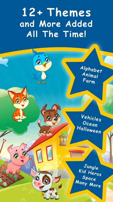 Capturas de tela do Baby Rattle World