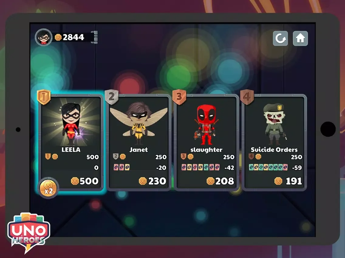 Zrzuty ekranu UNO Heroes iPad 