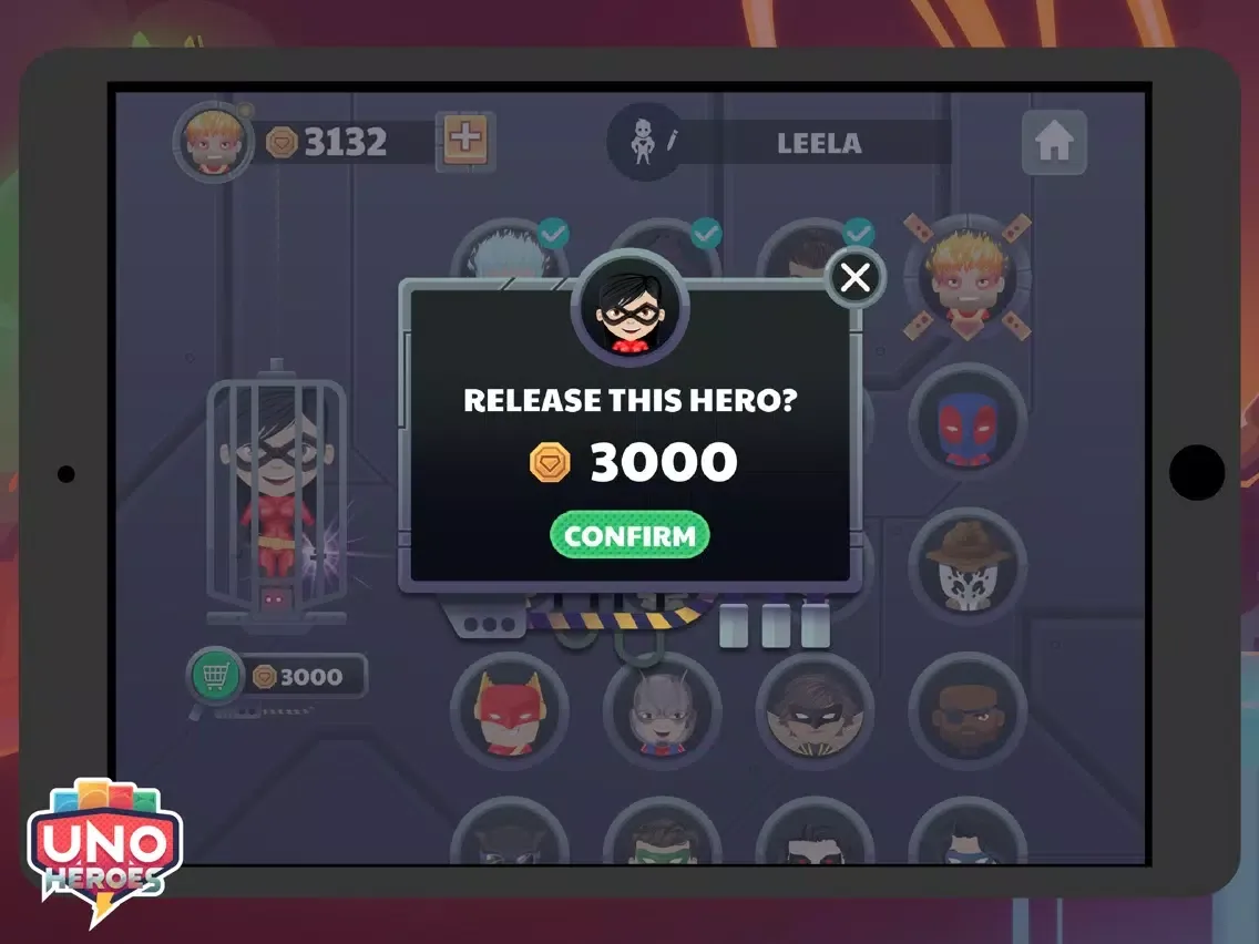 Zrzuty ekranu UNO Heroes iPad 