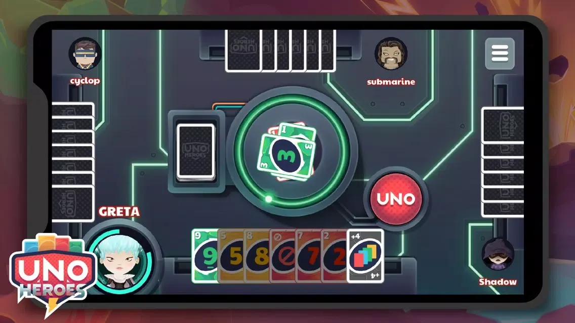Zrzuty ekranu UNO Heroes