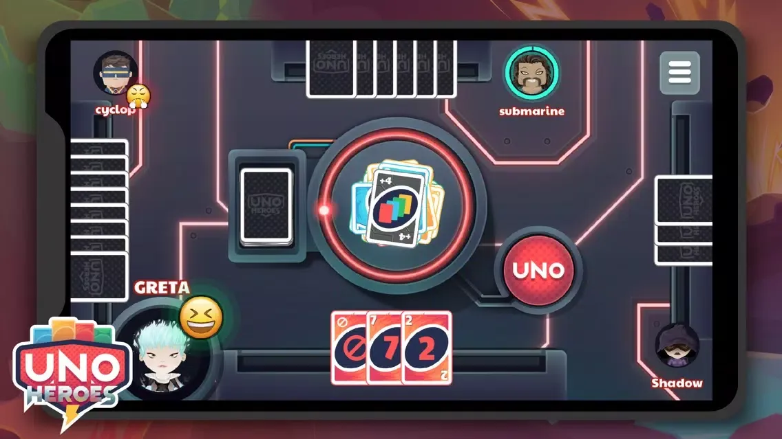 Zrzuty ekranu UNO Heroes