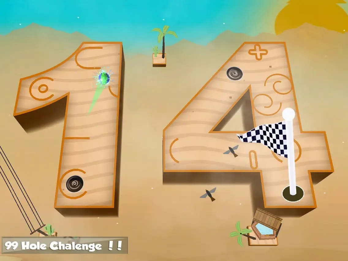 Скриншоты 99 Holes Challenge iPad 