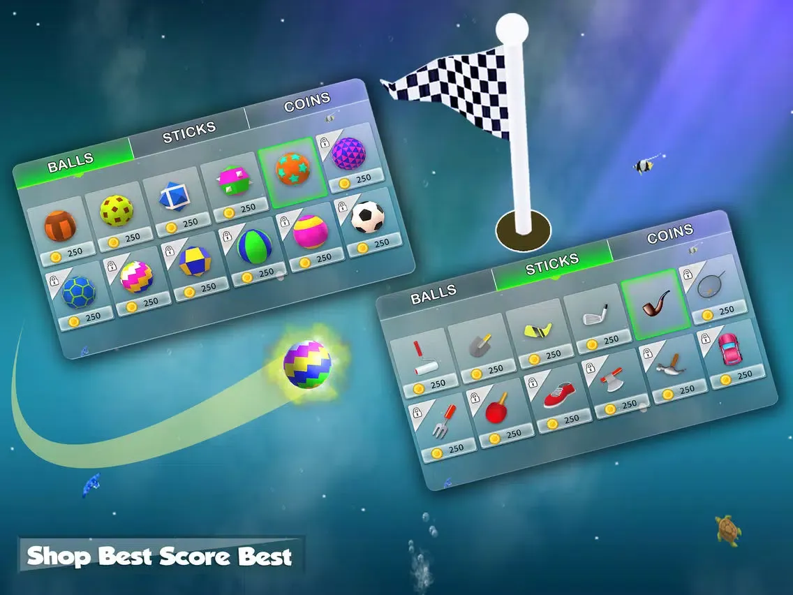 Скриншоты 99 Holes Challenge iPad 