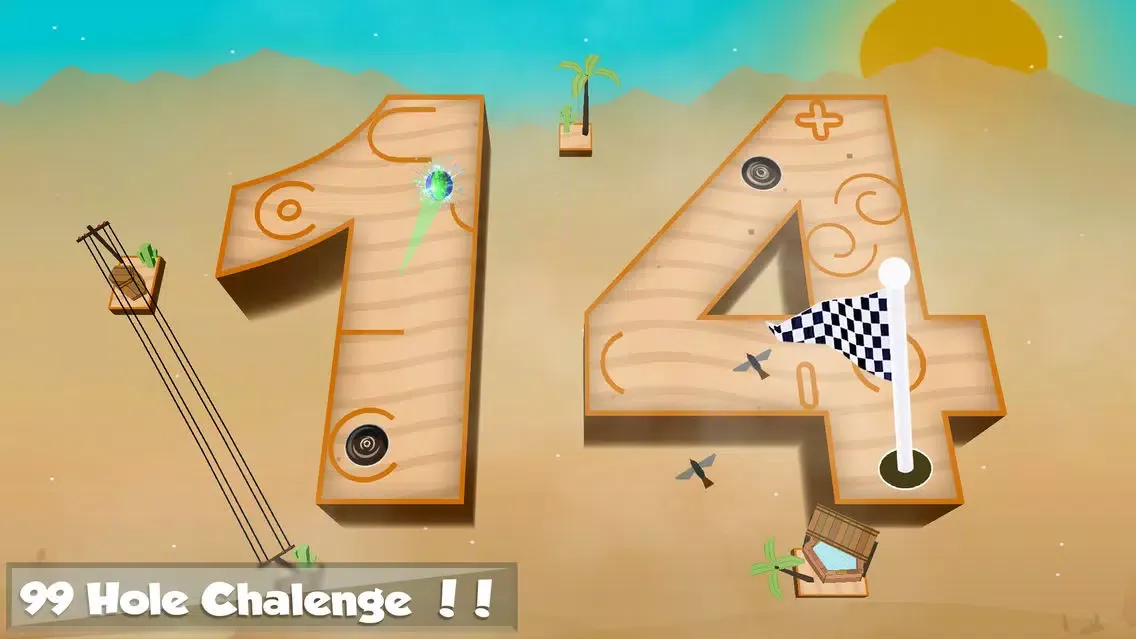Скриншоты 99 Holes Challenge