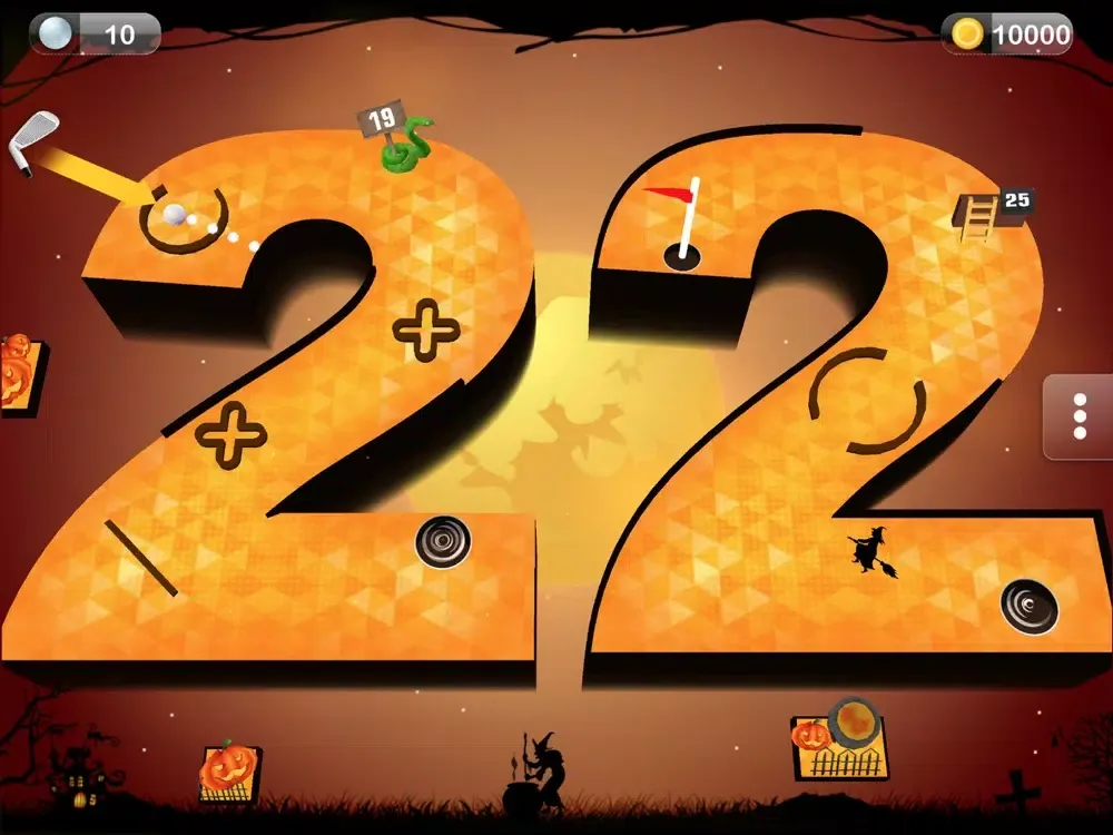 ภาพหน้าจอของ Number Golf: 99 Hole Challenge iPad 