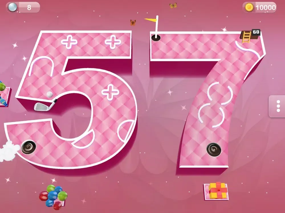 ภาพหน้าจอของ Number Golf: 99 Hole Challenge iPad 