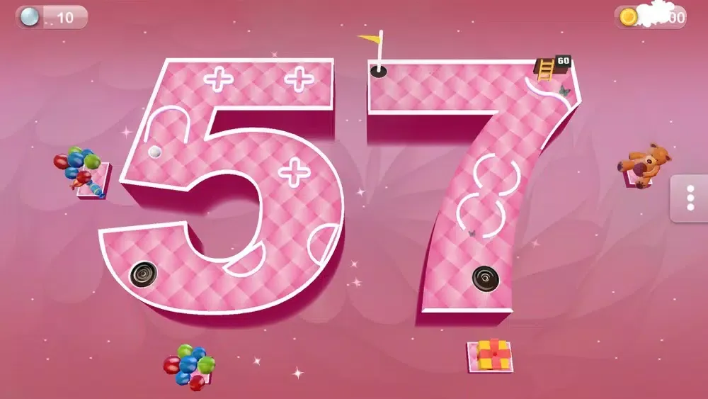 ภาพหน้าจอของ Number Golf: 99 Hole Challenge