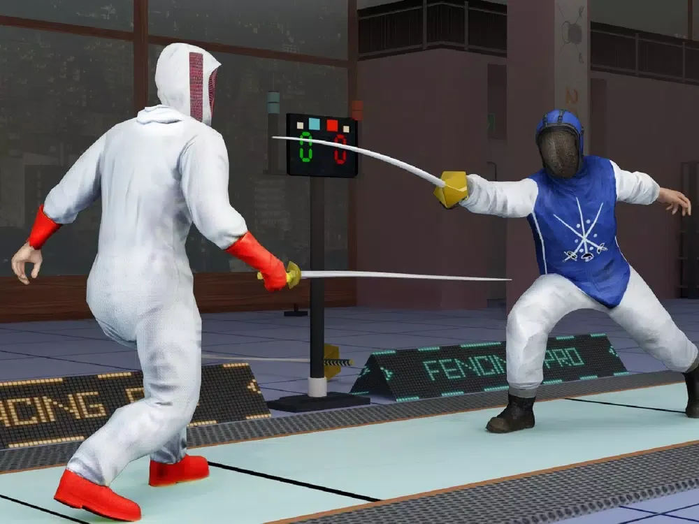 Fencing Sword FIGHTING GAMES iPad  Ekran Görüntüleri