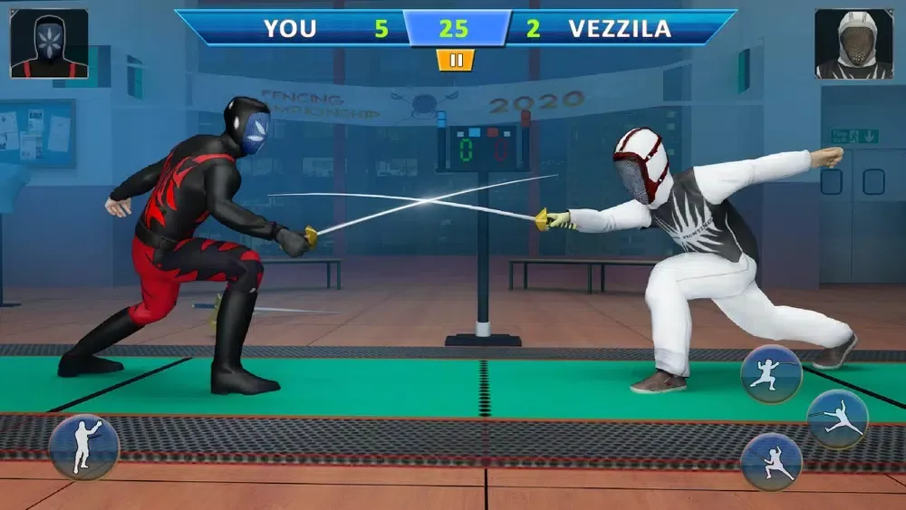 Fencing Sword FIGHTING GAMES Ekran Görüntüleri