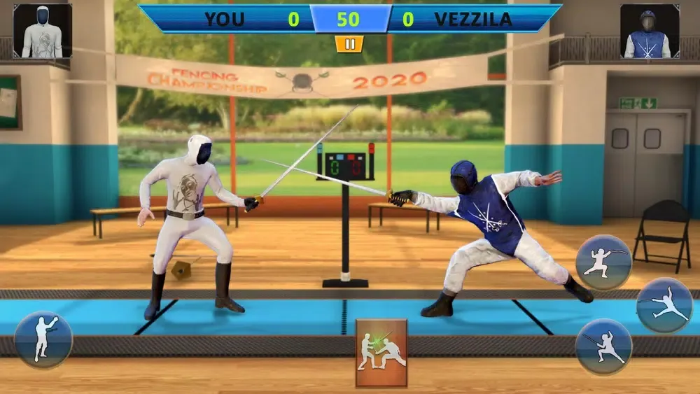 Fencing Sword FIGHTING GAMES Ekran Görüntüleri