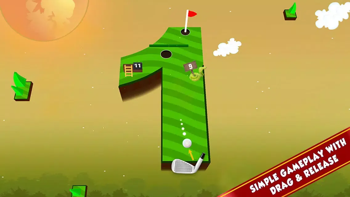 Number Golf: Snake & Ladders应用截图