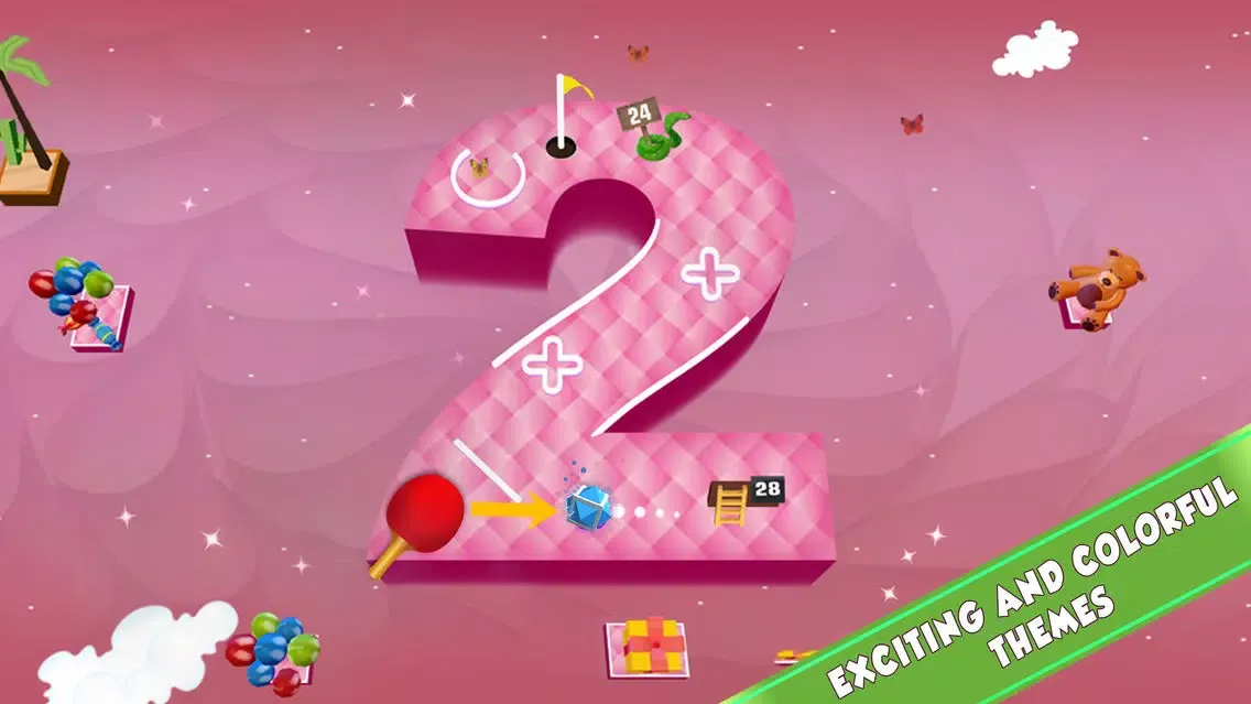 Number Golf: Snake & Ladders应用截图