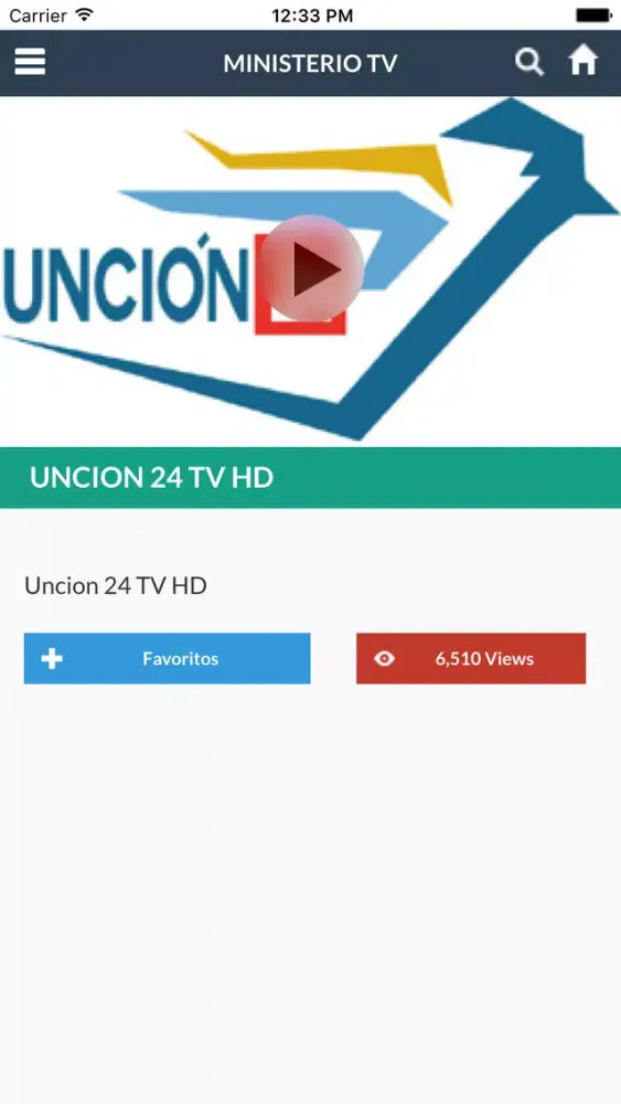 Capturas de pantalla de Ministerio TV
