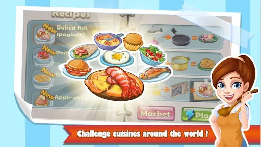 Capturas de tela do Chef Fever: Crazy Kitchen Rest