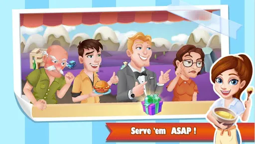 Capturas de tela do Chef Fever: Crazy Kitchen Rest