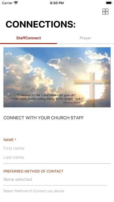 Tangkapan skrin Timothy Lutheran Ministries