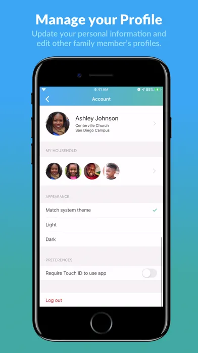 Church Center App Screenshots