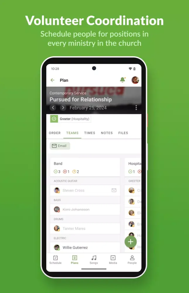 Planning Center Services স্ক্রিনশট