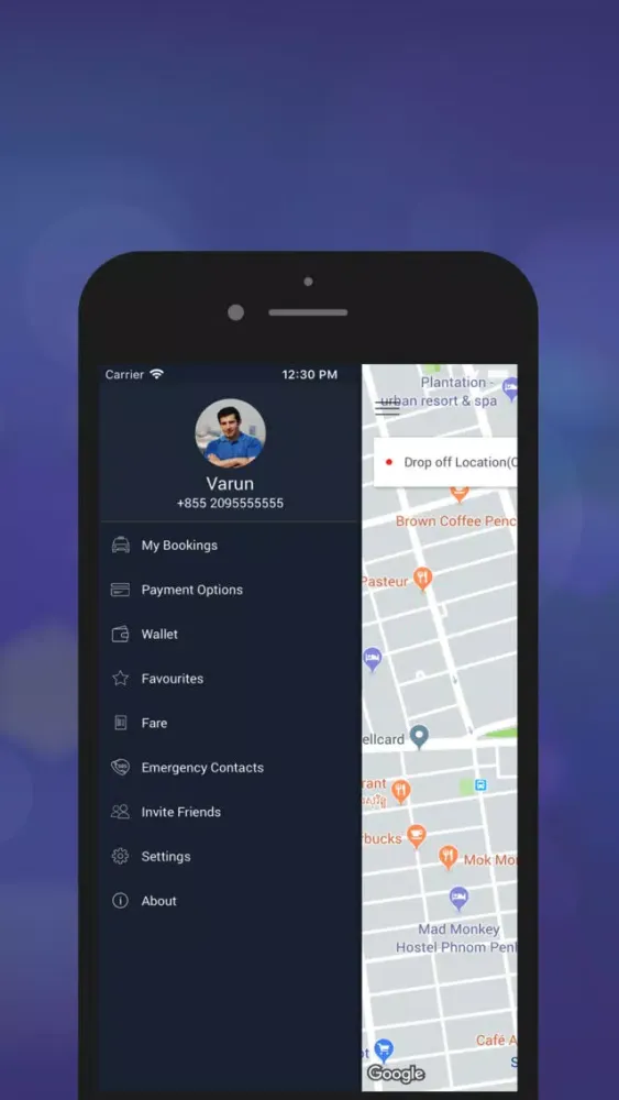 Tangkapan layar MiniTaxi - APP for Drivers