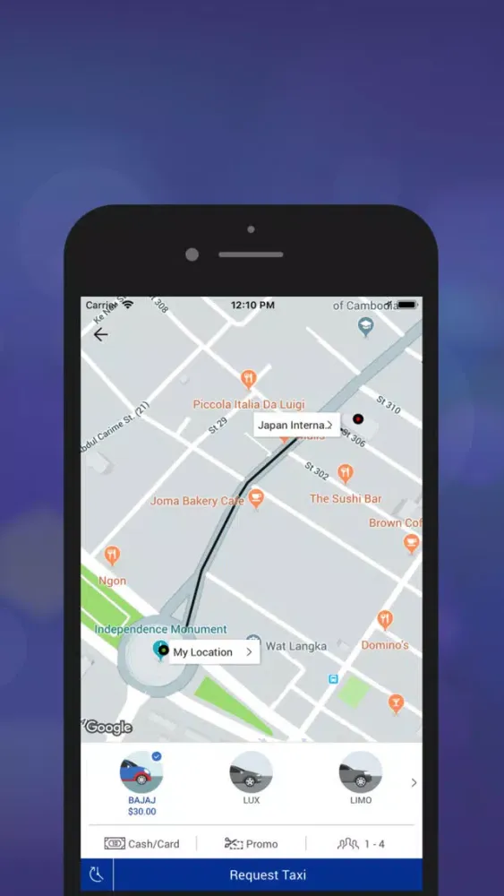 Tangkapan layar MiniTaxi - APP for Drivers
