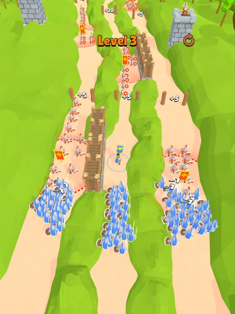 Capturas de tela do Legion Rush iPad 