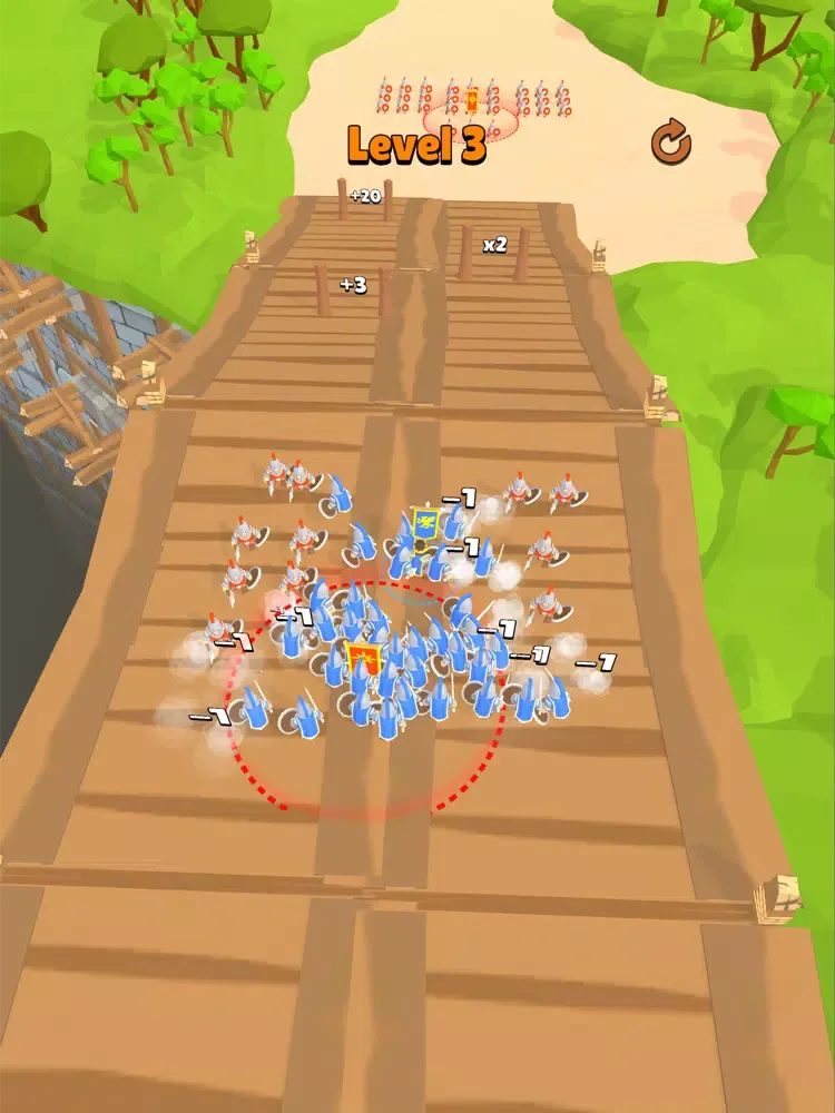 Capturas de tela do Legion Rush iPad 