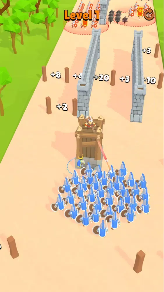 Capturas de tela do Legion Rush