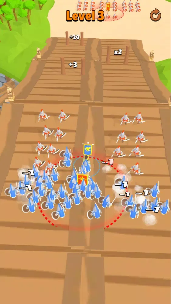 Capturas de tela do Legion Rush