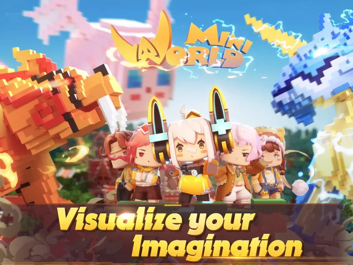 Zrzuty ekranu Mini World Block Art iPad 