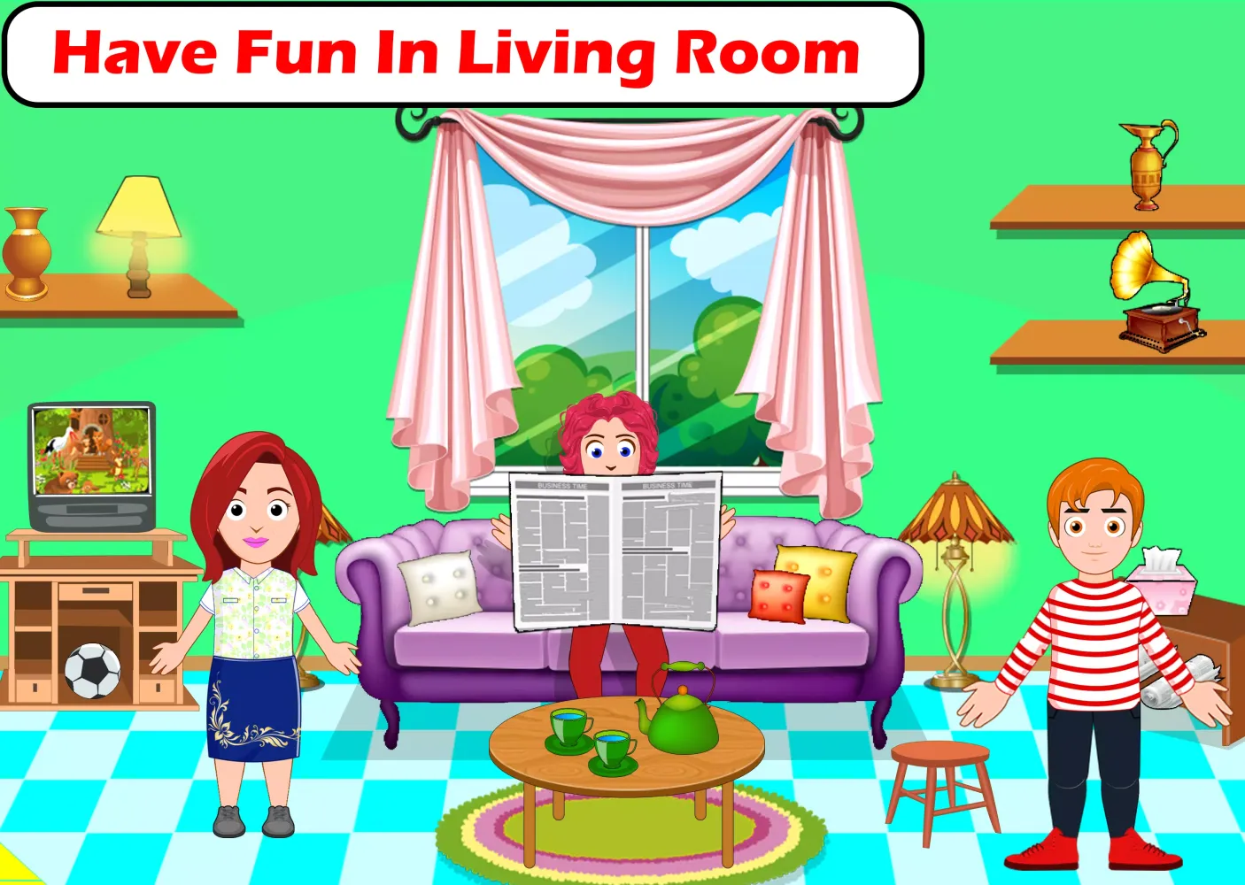 My Home City Town: Family Life應用截圖
