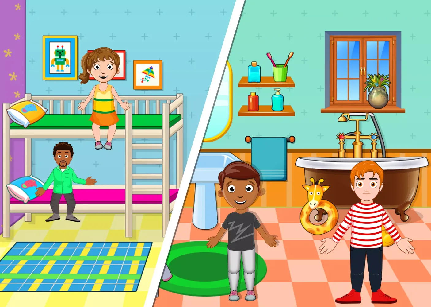 My Home City Town: Family Life應用截圖