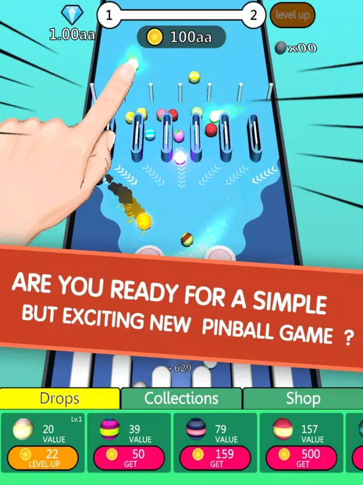 Idle Pinball 3D - Idle games iPad  স্ক্রিনশট