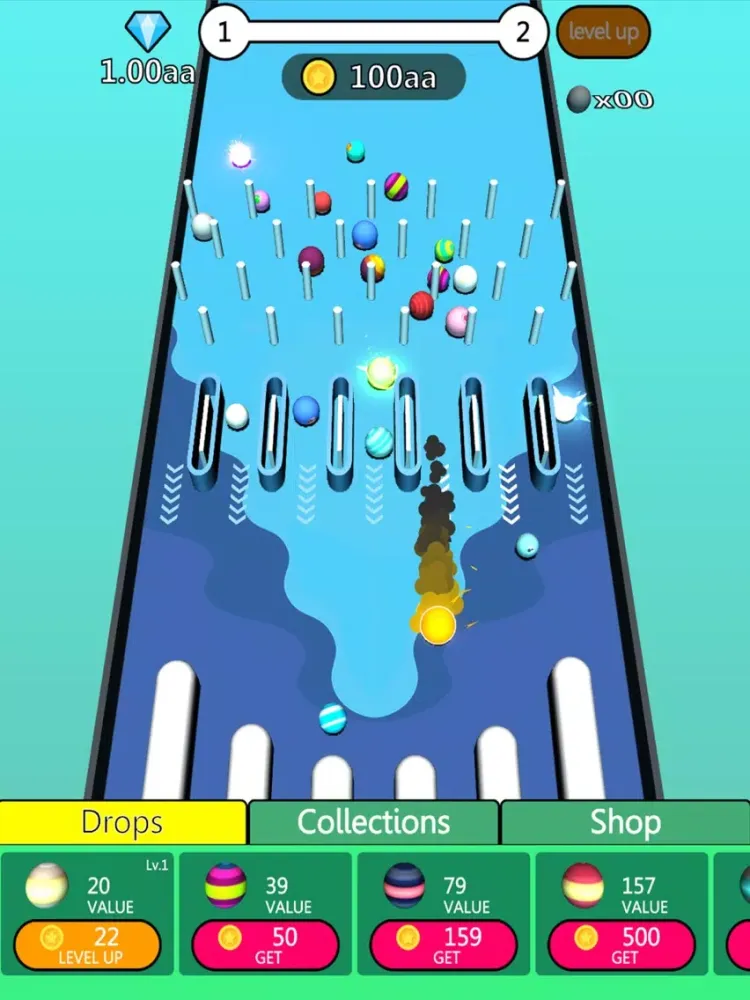 Idle Pinball 3D - Idle games iPad  স্ক্রিনশট